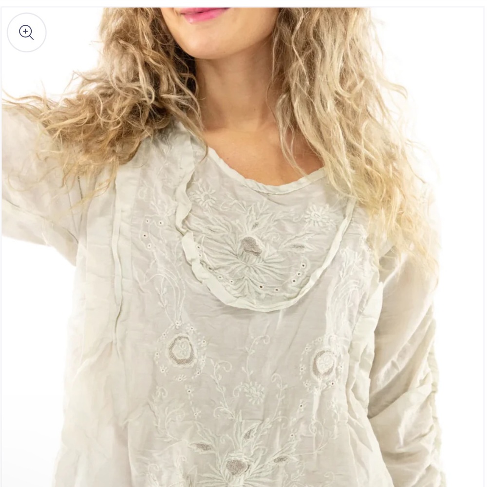 Magnolia Pearl Into the Groove Blouse - Picture 4 of 16